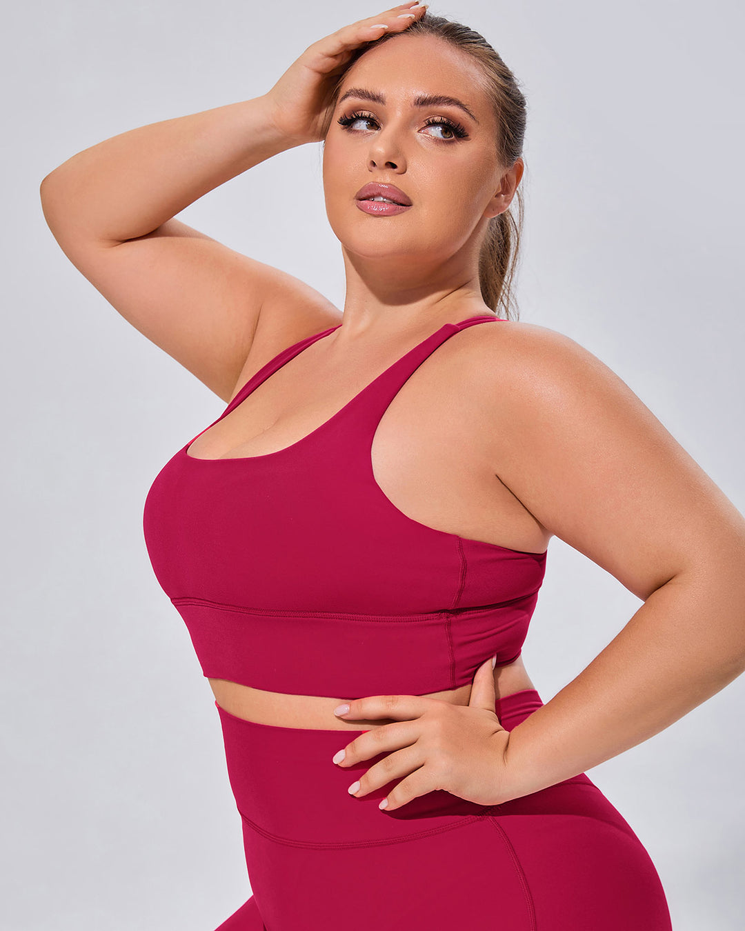 Amaryllis Sports Bra - Red