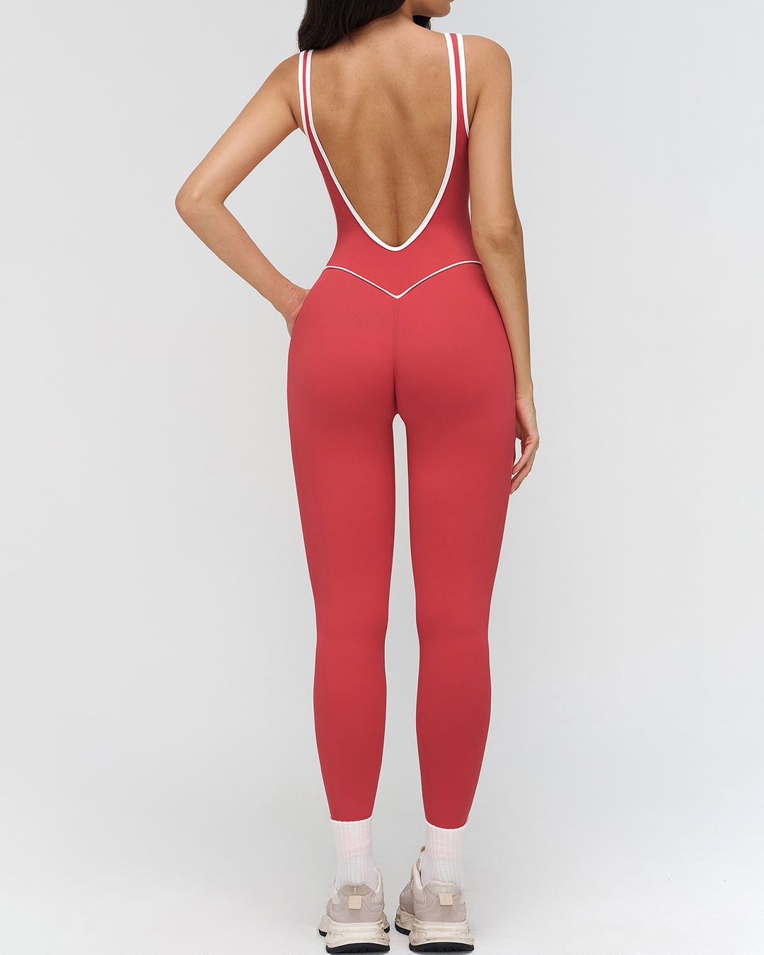 Anika Jumpsuit - Red