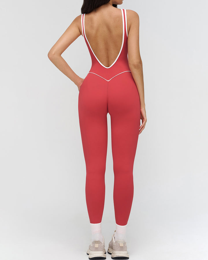 Anika Jumpsuit - Red