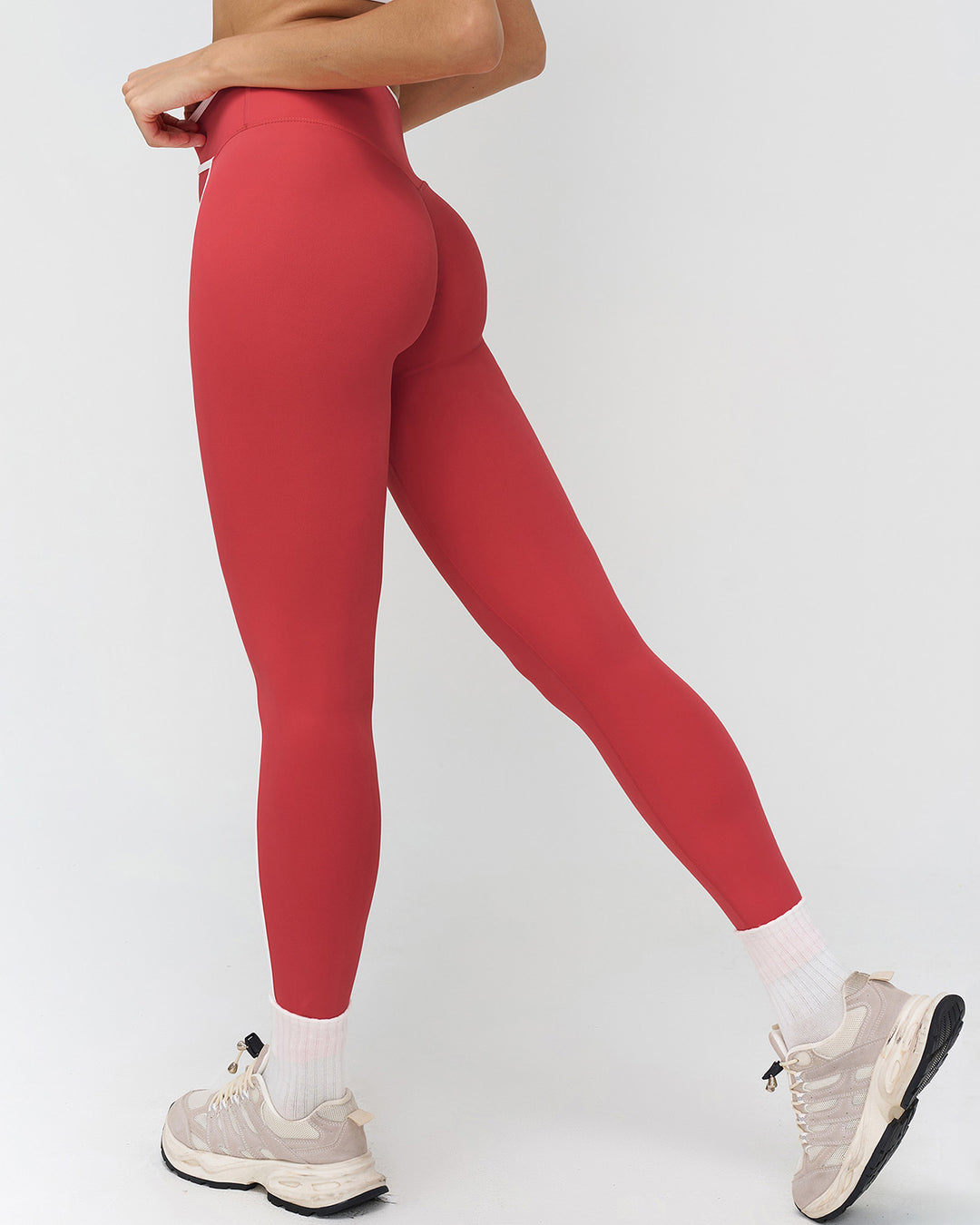 Anika Seamless Leggings - Red