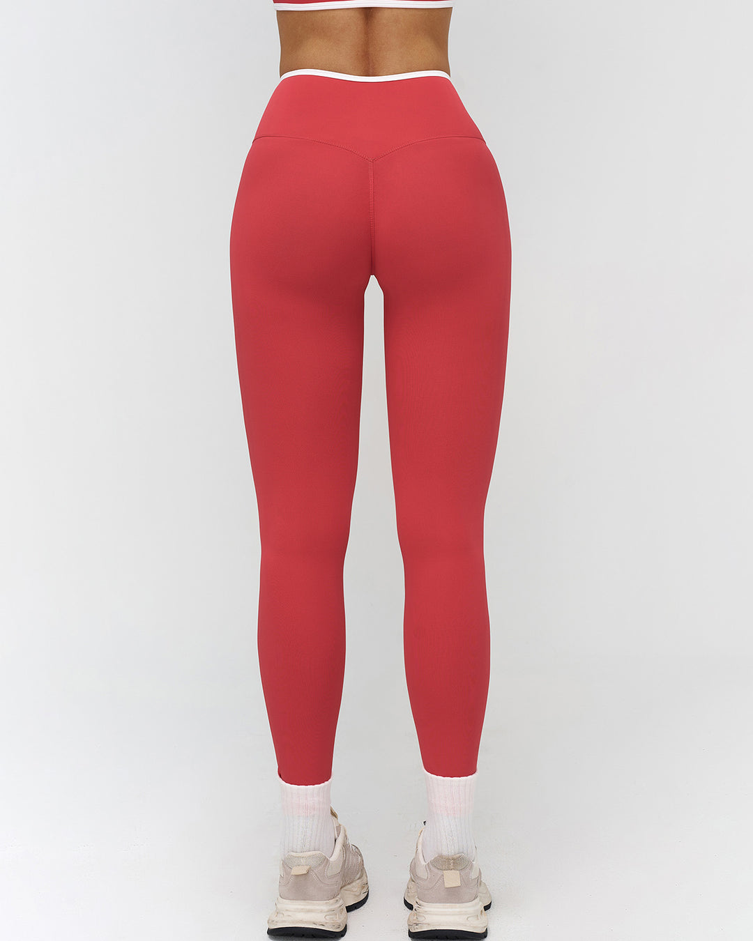 Anika Seamless Leggings - Red