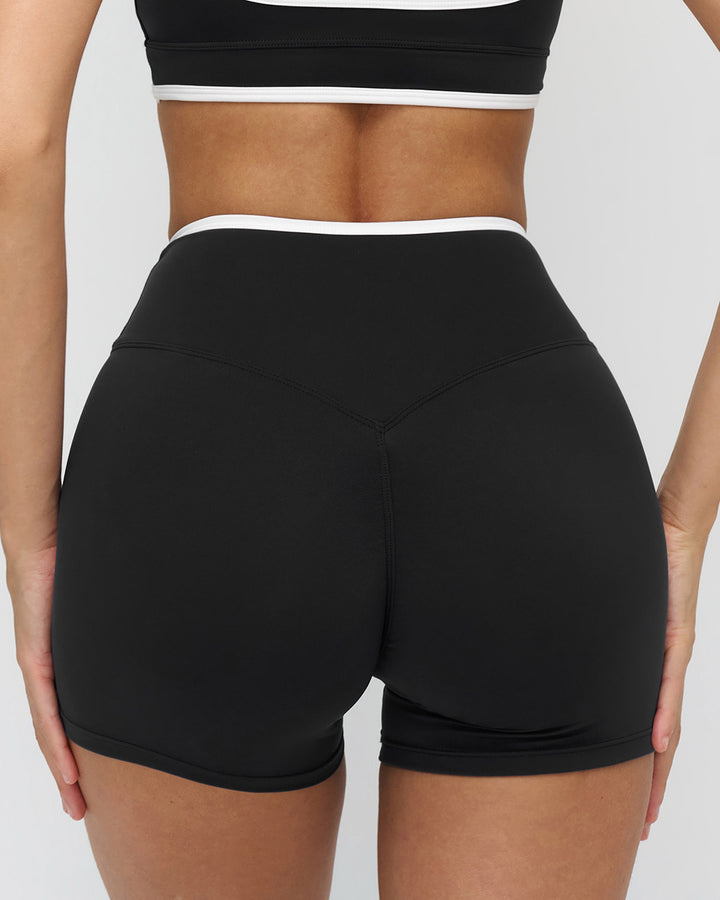 Anika Seamless Shorts - Black