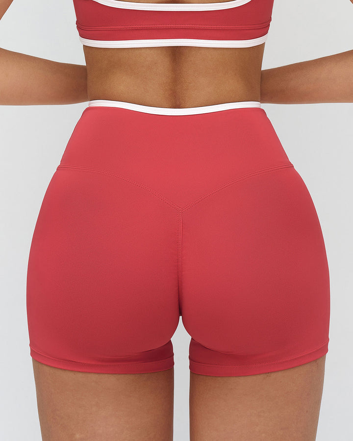 Anika Seamless Shorts - Red