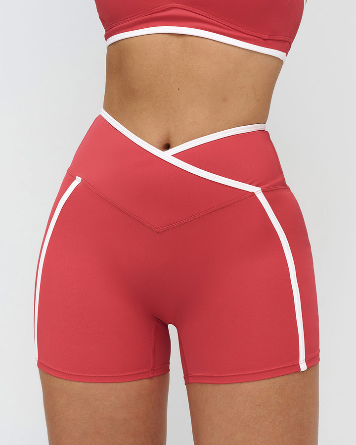 Anika Seamless Shorts - Red