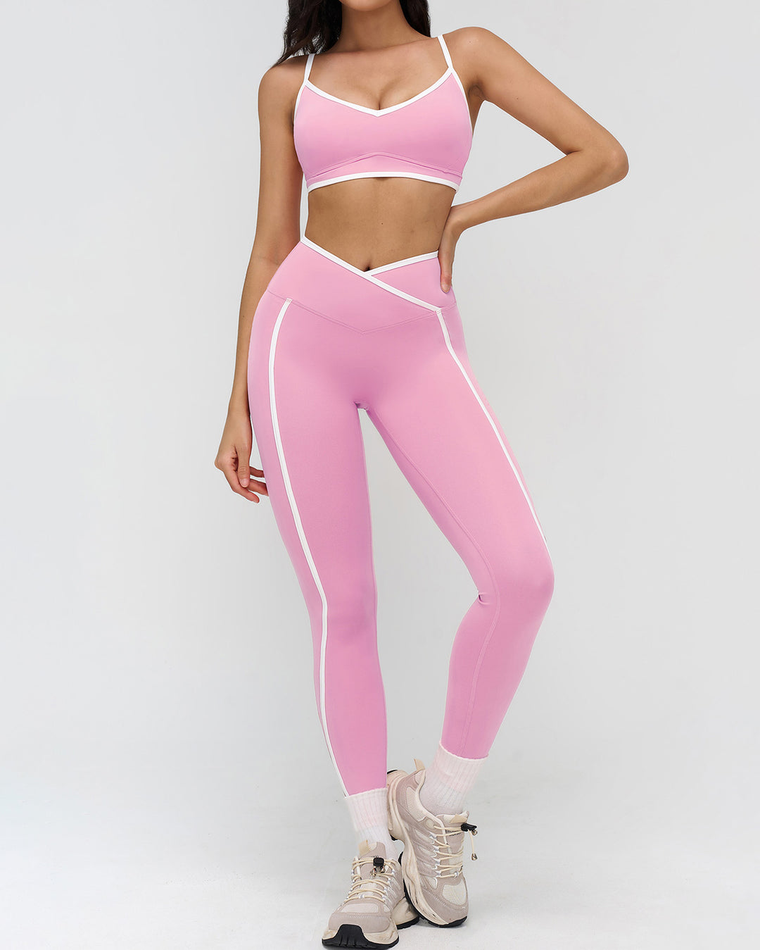 Anika Sports Bra - Pink