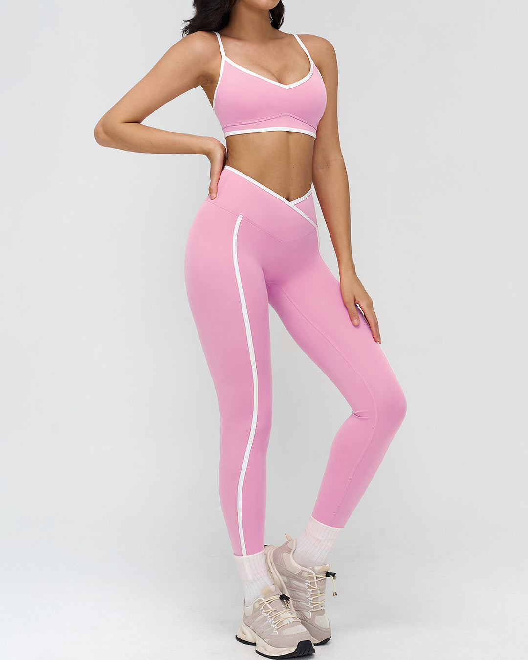 Anika Sports Bra - Pink