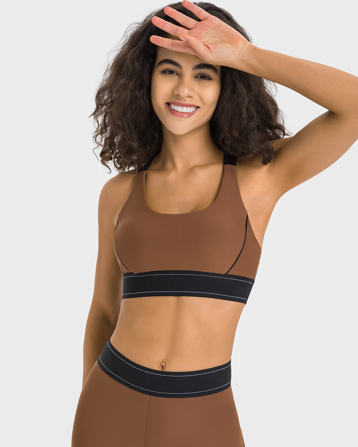 Arlet Sports Bra - Brown