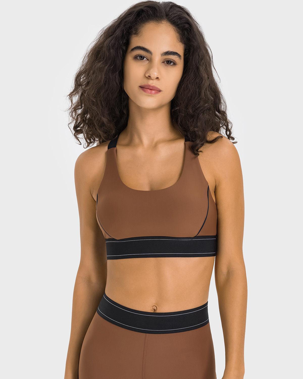 Arlet Sports Bra - Brown