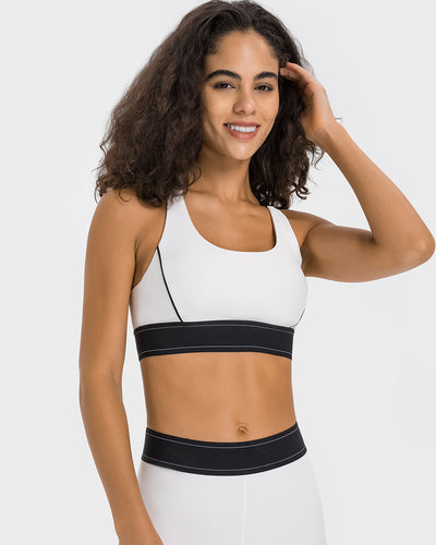 Arlet Sports Bra - White