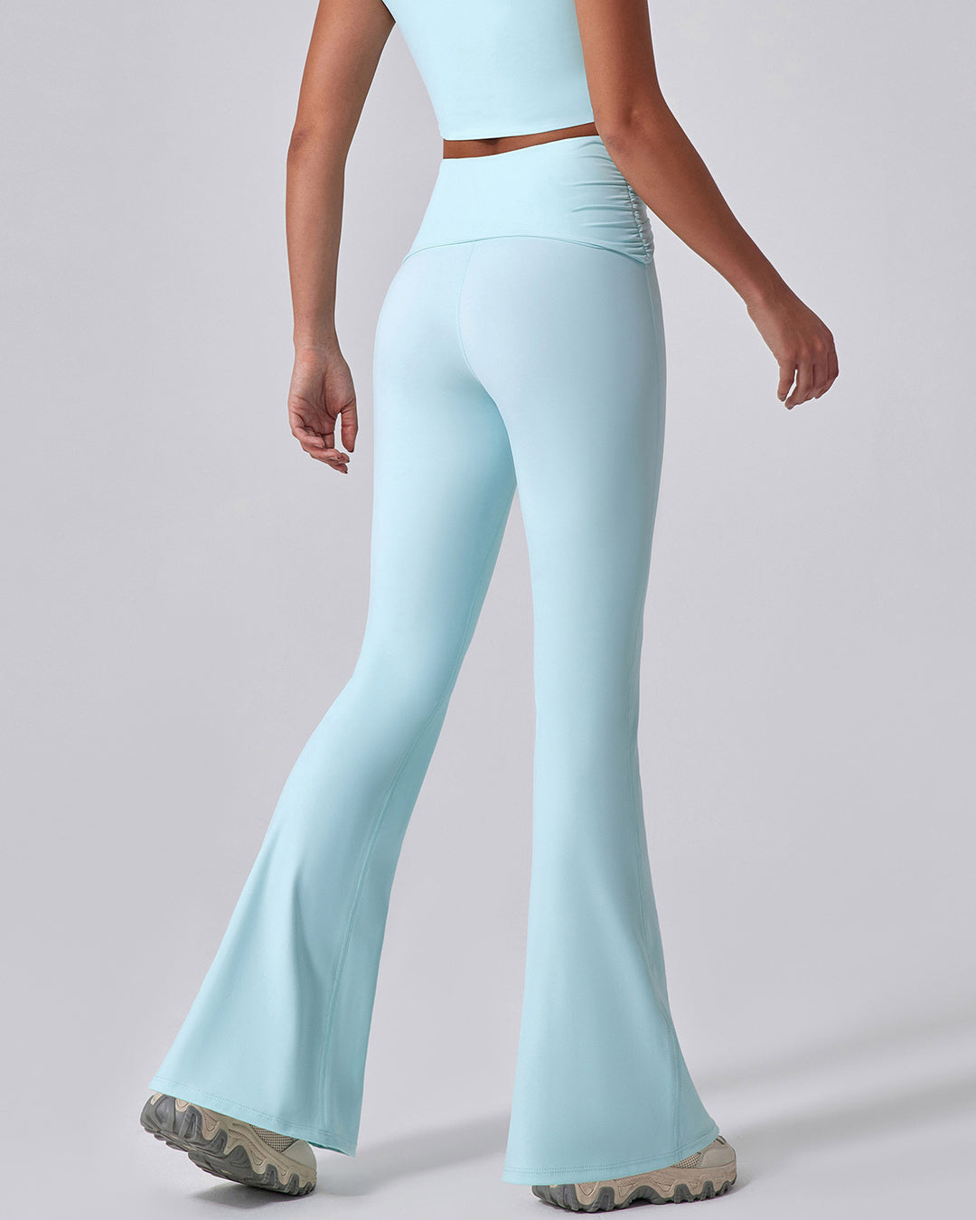 Astrid Flare Leggings - Blue