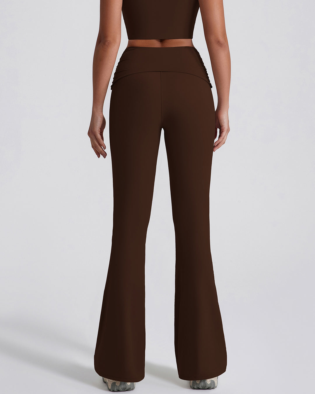 Astrid Flare Leggings - Brown