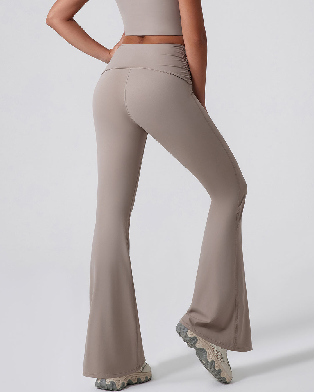 Astrid Flare Leggings - Khaki