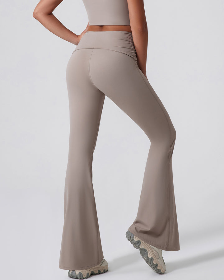 Astrid Flare Leggings - Khaki