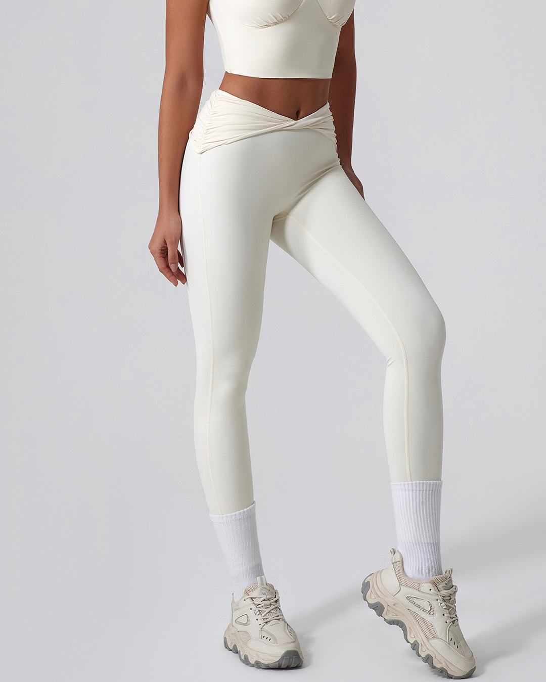 Astrid Seamless Leggings - Beige