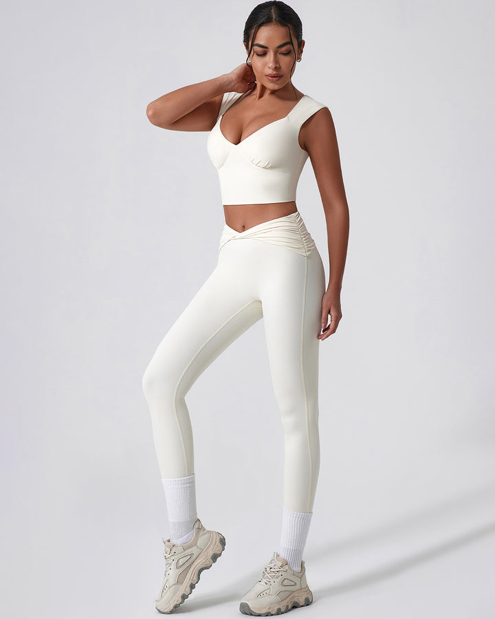 Astrid Seamless Leggings - Beige