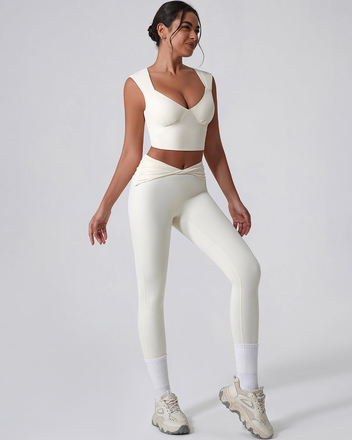Astrid Seamless Leggings - Beige