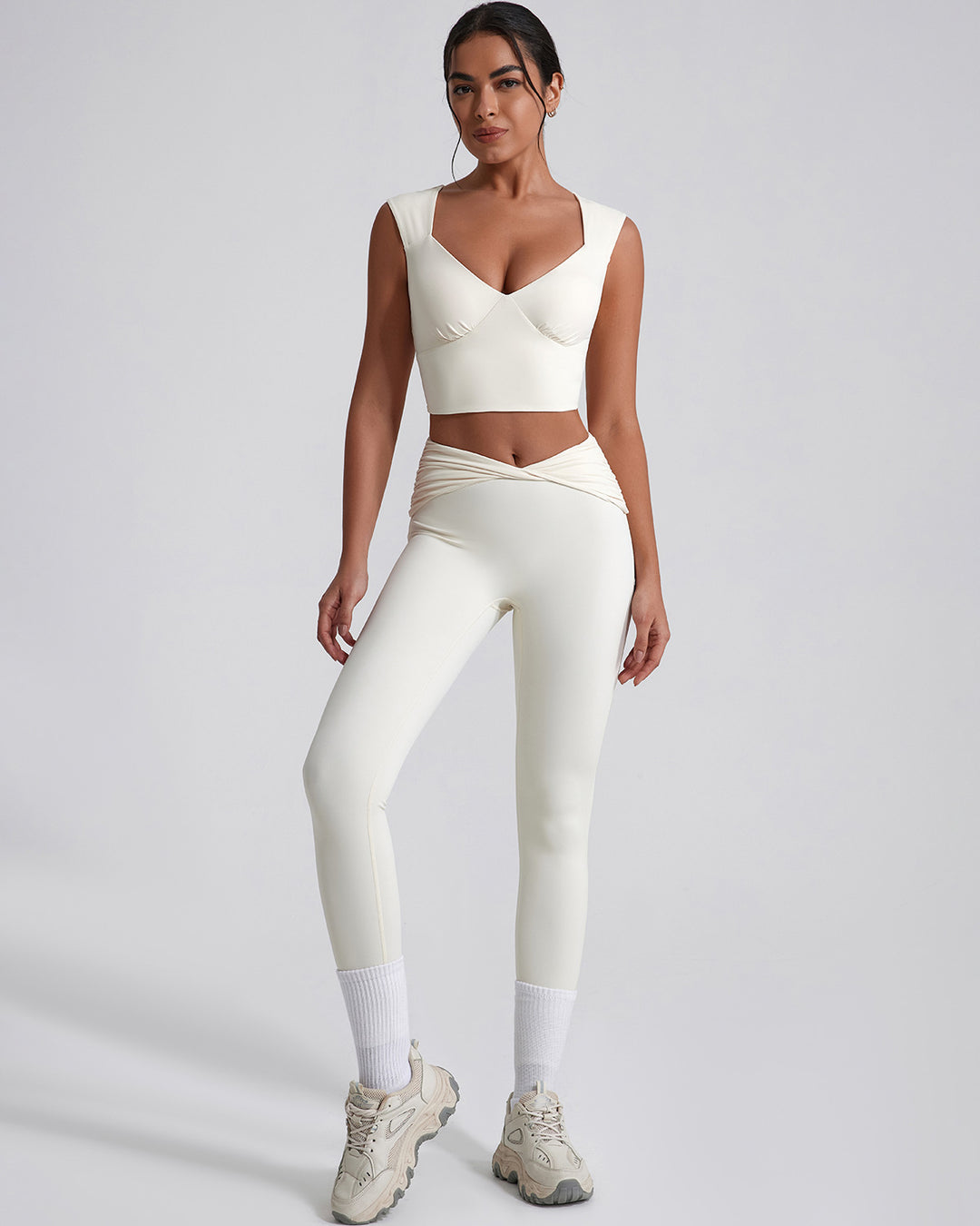 Astrid Seamless Leggings - Beige