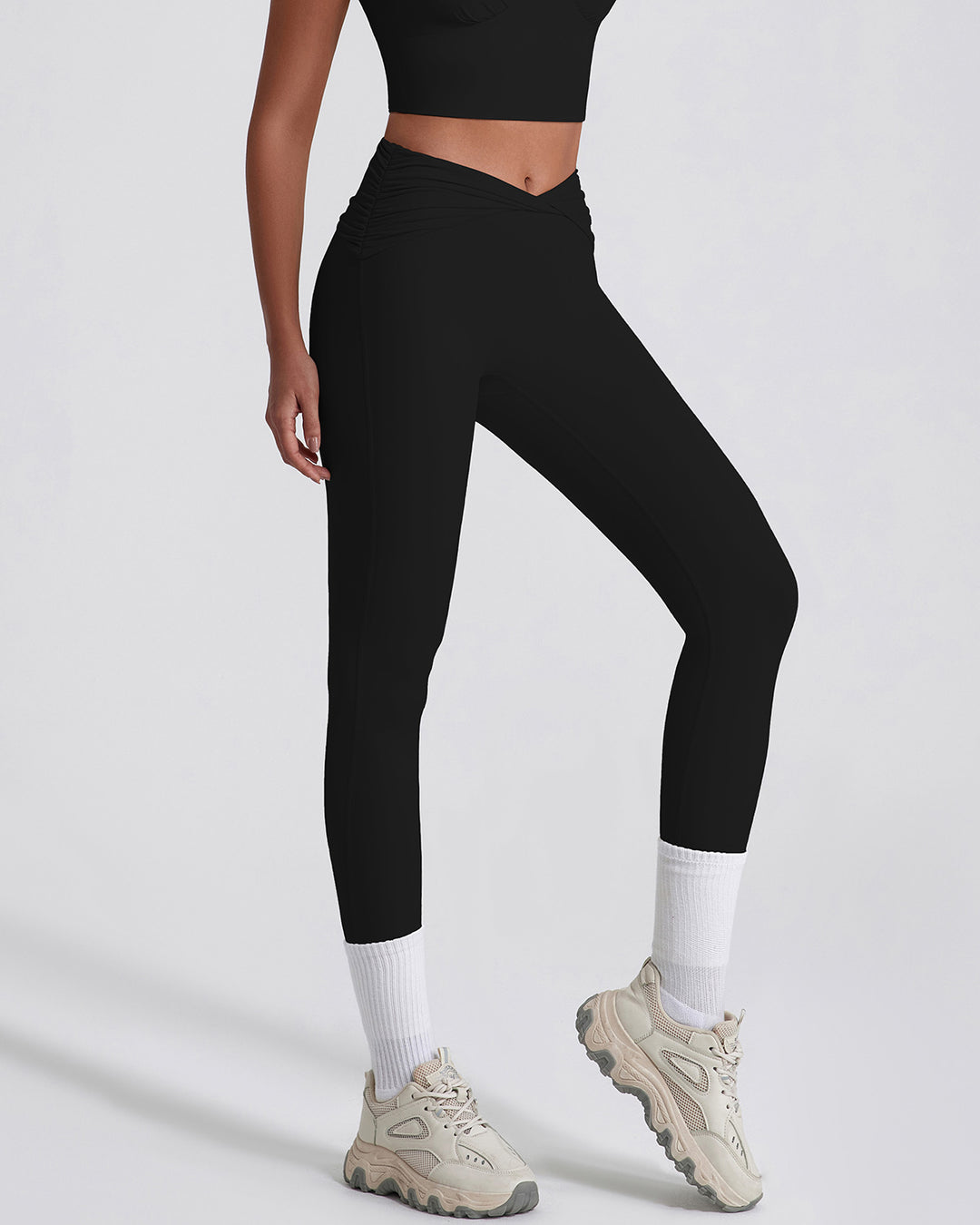 Astrid Seamless Leggings - Black