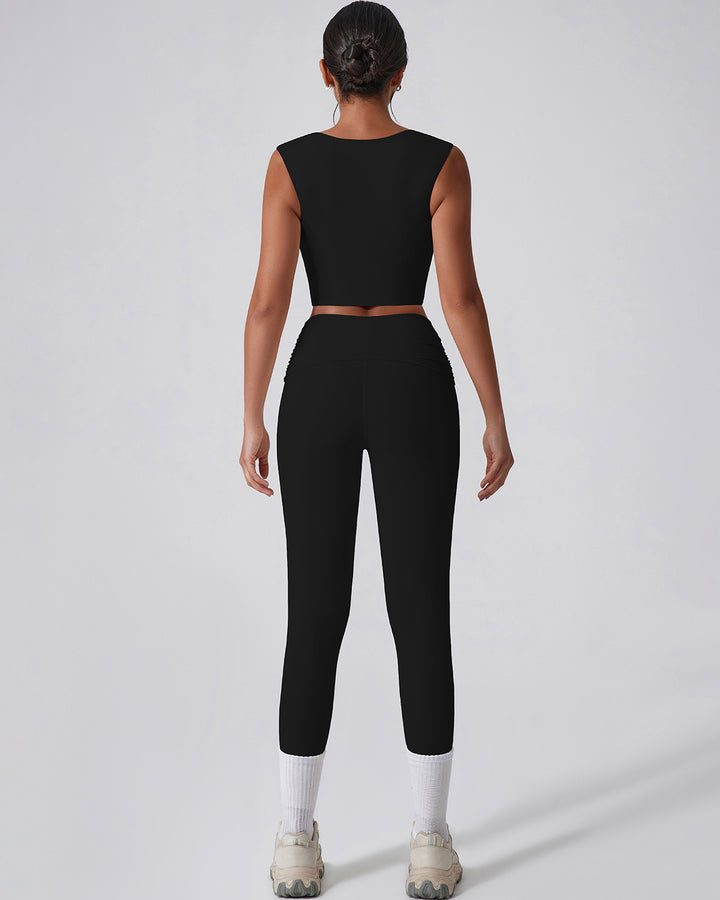 Astrid Seamless Leggings - Black