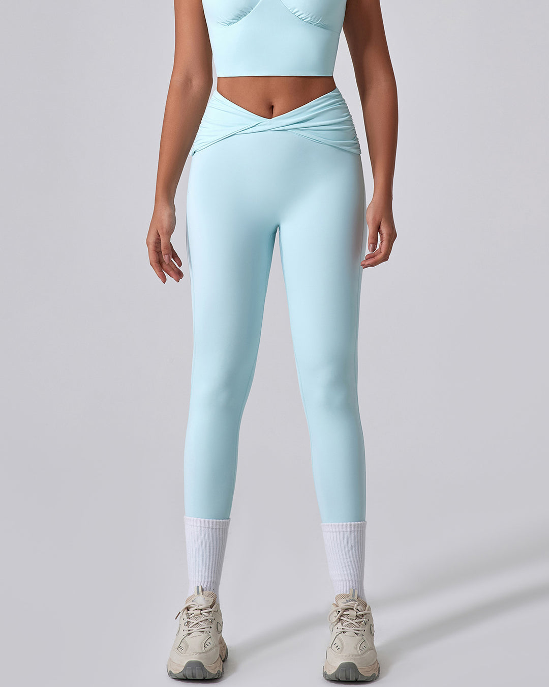 Astrid Seamless Leggings - Blue