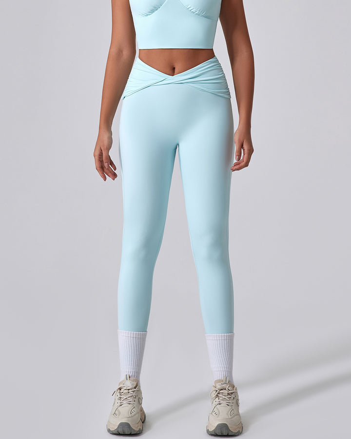 Astrid Seamless Leggings - Blue
