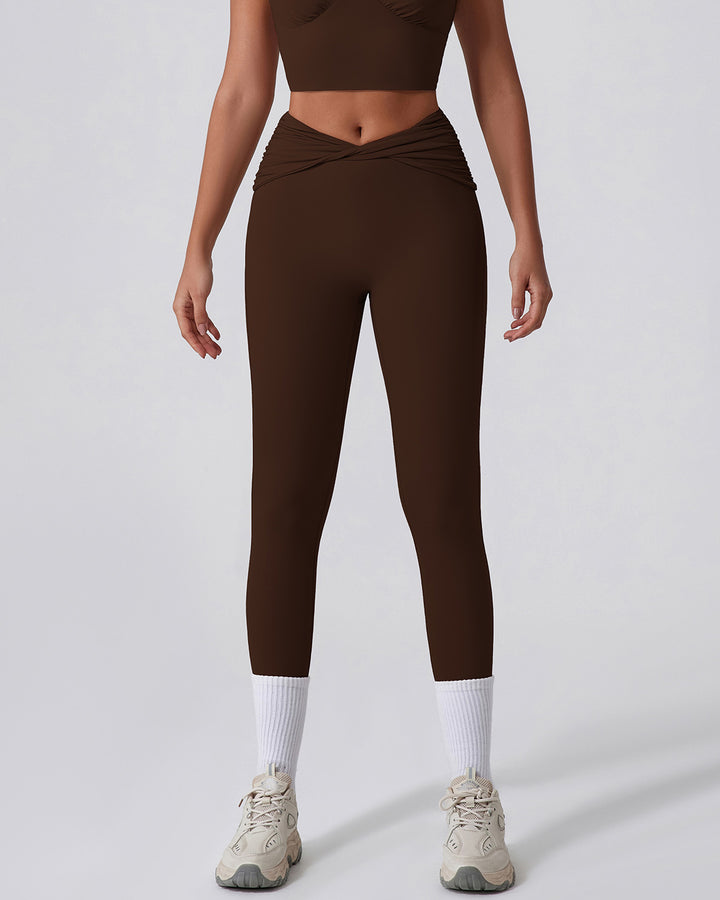 Astrid Seamless Leggings - Brown