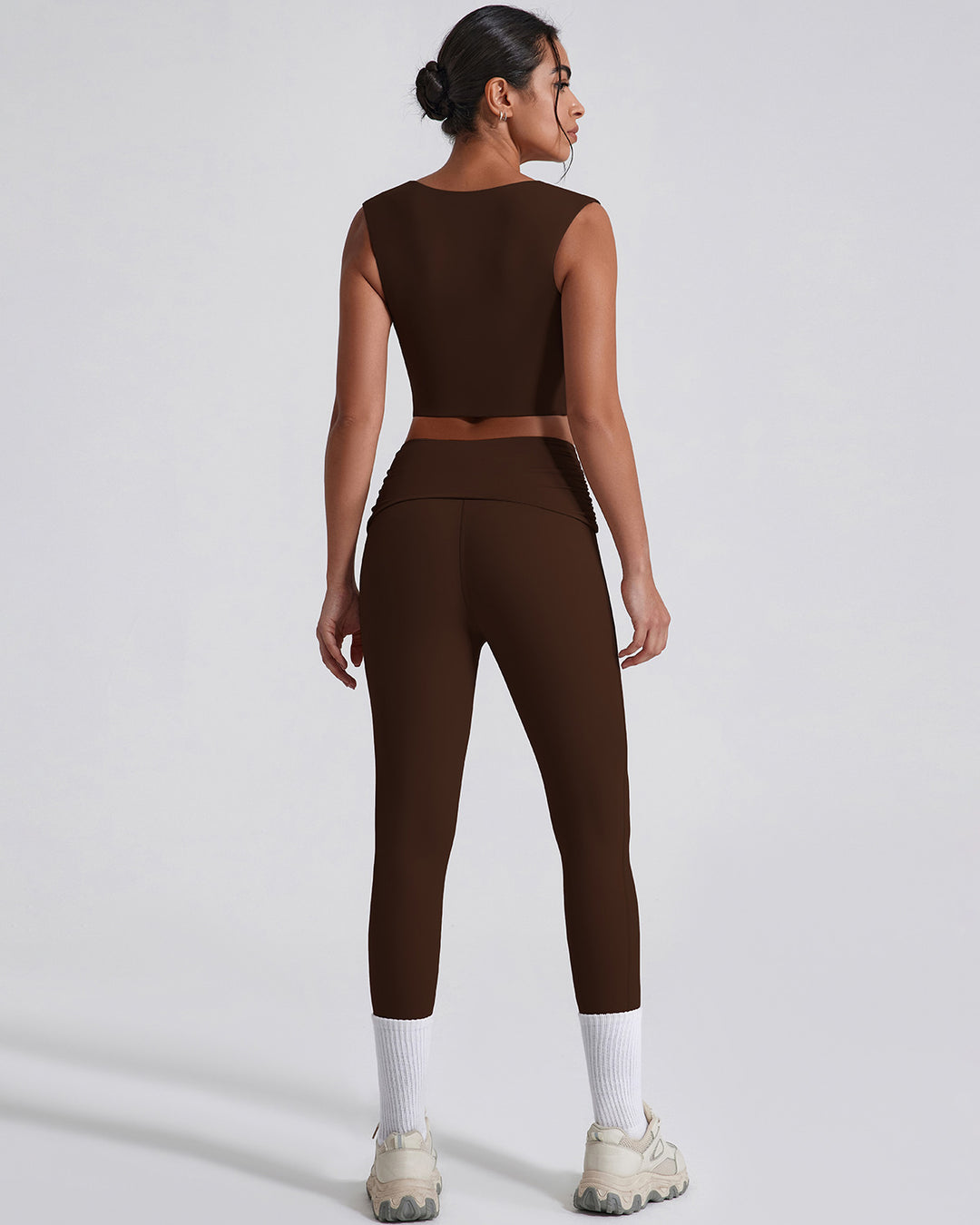Astrid Seamless Leggings - Brown