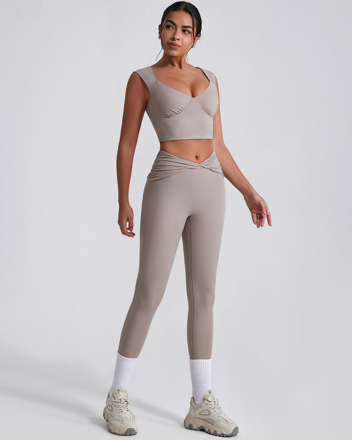 Astrid Seamless Leggings - Khaki