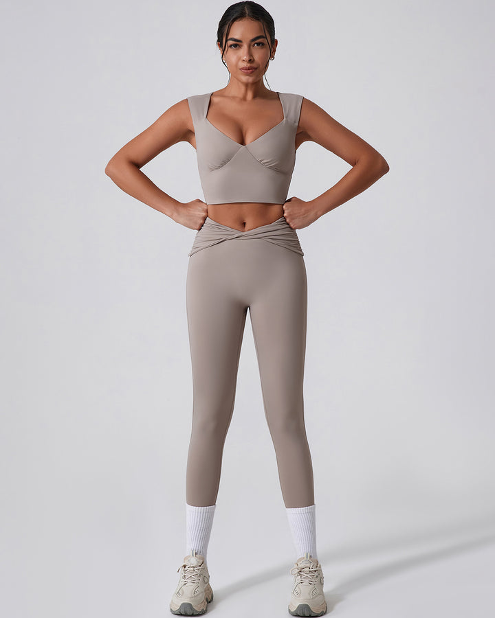 Astrid Seamless Leggings - Khaki
