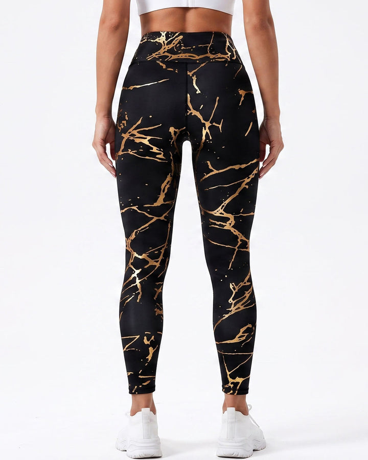 Aura Gold Leggings