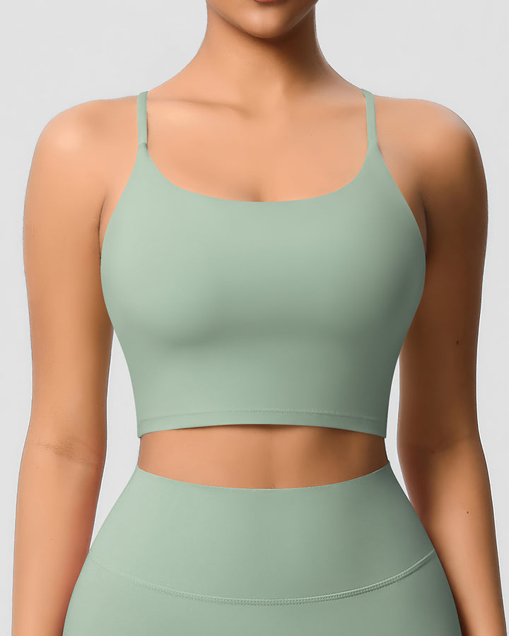 Ava Crop Top - Green