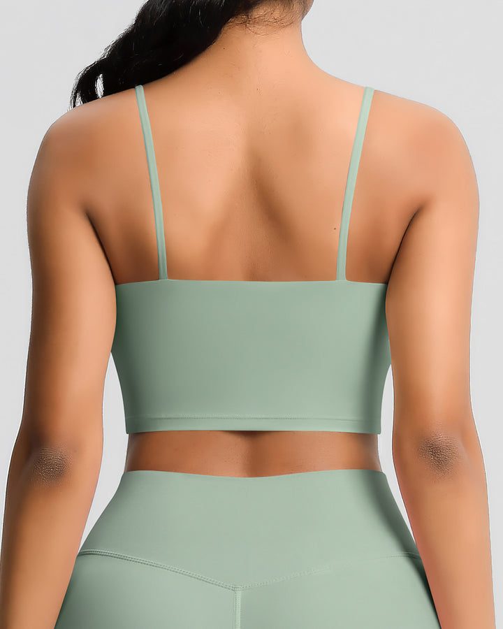 Ava Crop Top - Green