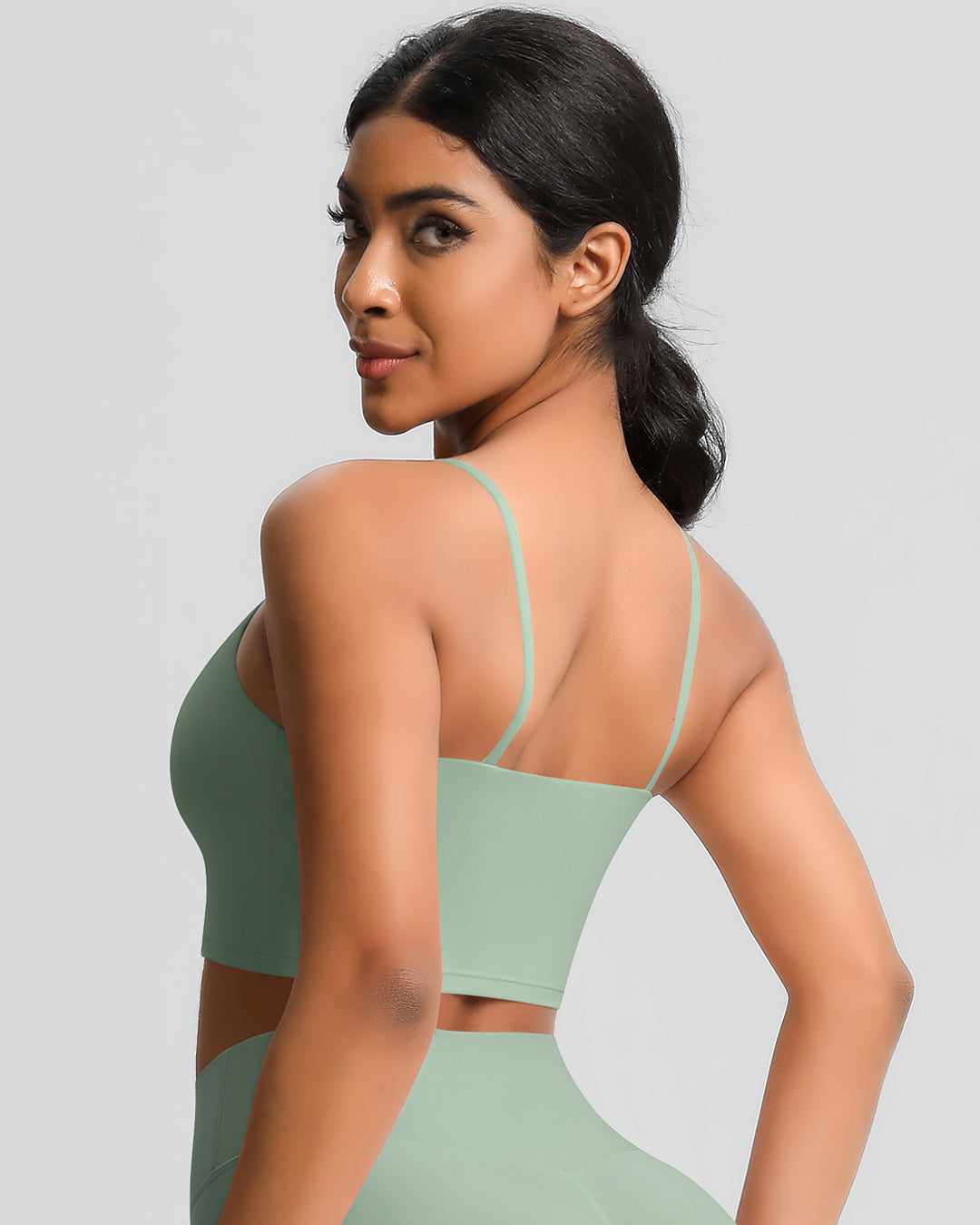 Ava Crop Top - Green