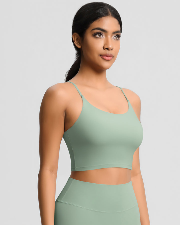 Ava Crop Top - Green