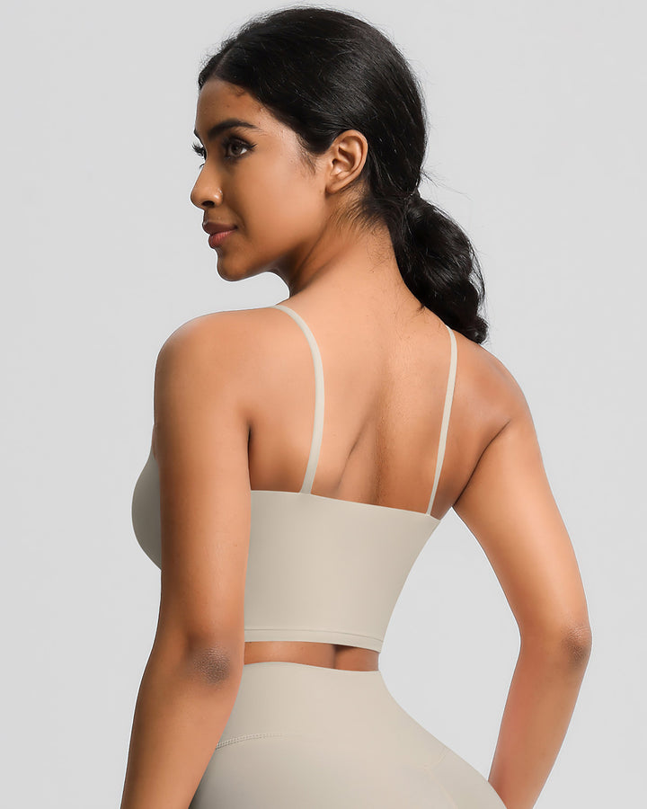 Ava Crop Top - Oatmeal