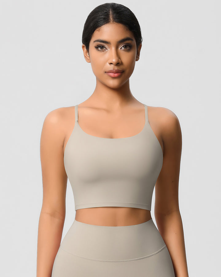 Ava Crop Top - Oatmeal
