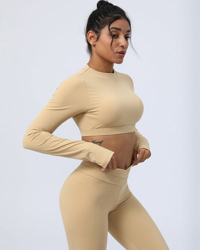 Aviana Long Sleeve - Beige