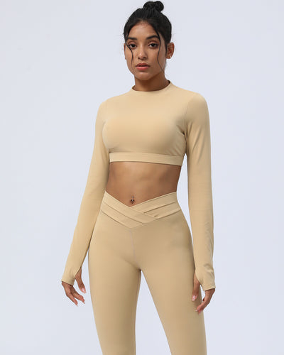 Aviana Long Sleeve - Beige