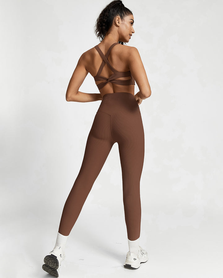 Sabrina Active Bra - Brown