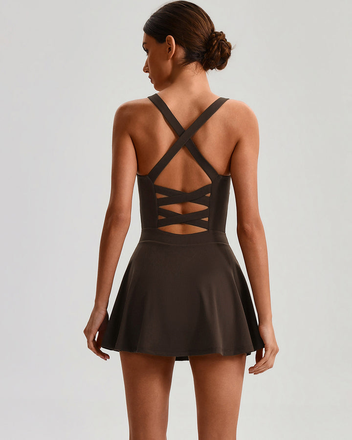 Bayla Romper - Chocolate
