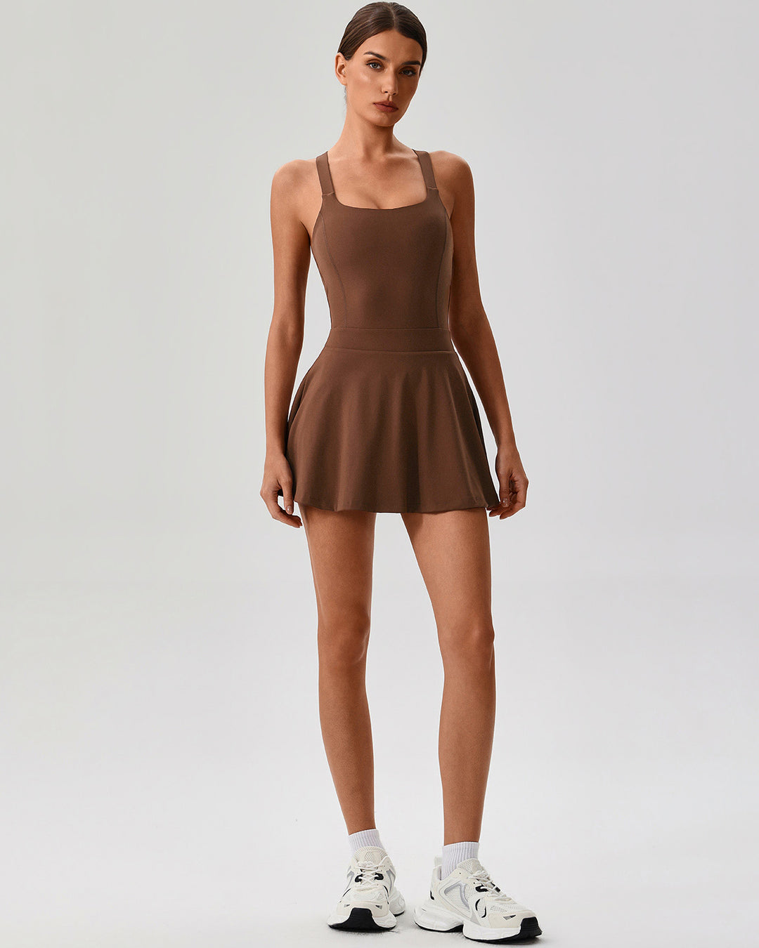 Bayla Romper - Cocoa
