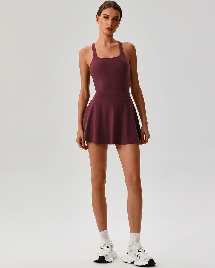Bayla Romper - Deep Plum