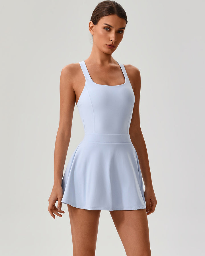 Bayla Romper - Ice Blue