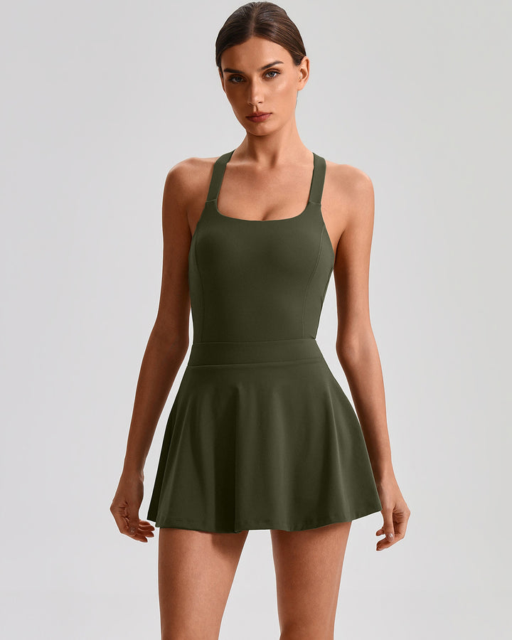 Bayla Romper - Olive