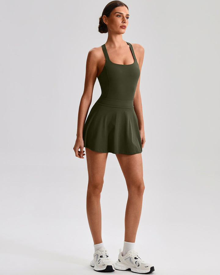 Bayla Romper - Olive