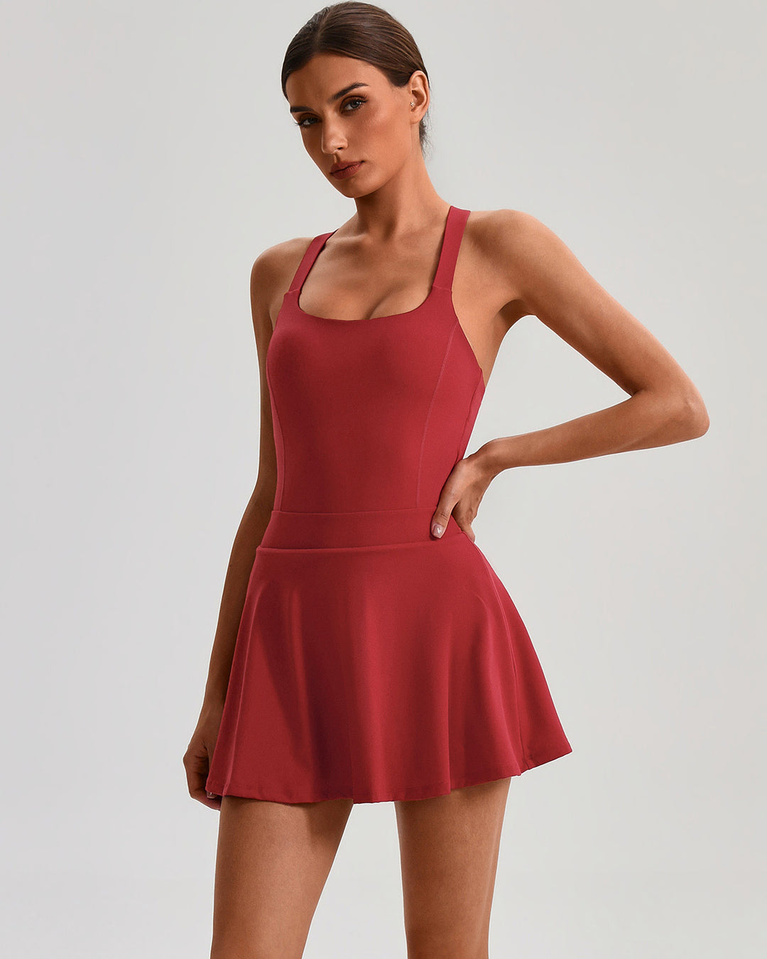 Bayla Romper - Terracotta