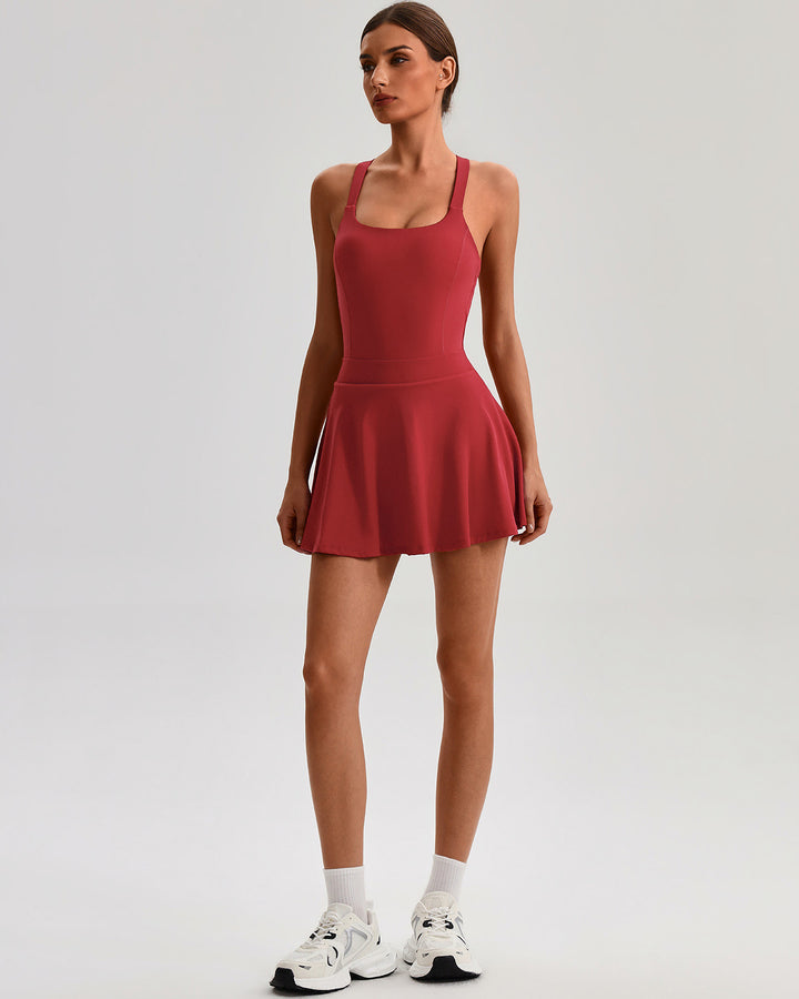 Bayla Romper - Terracotta