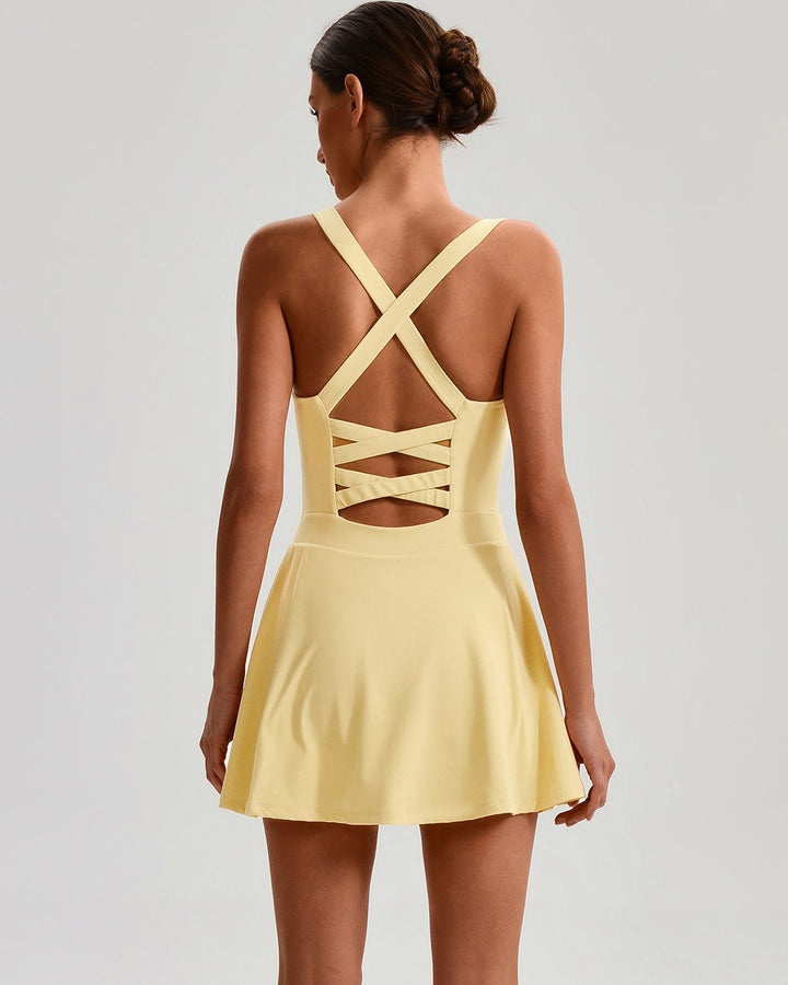 Bayla Romper - Yellow