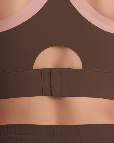 Beatrix Sports Bra - Brown