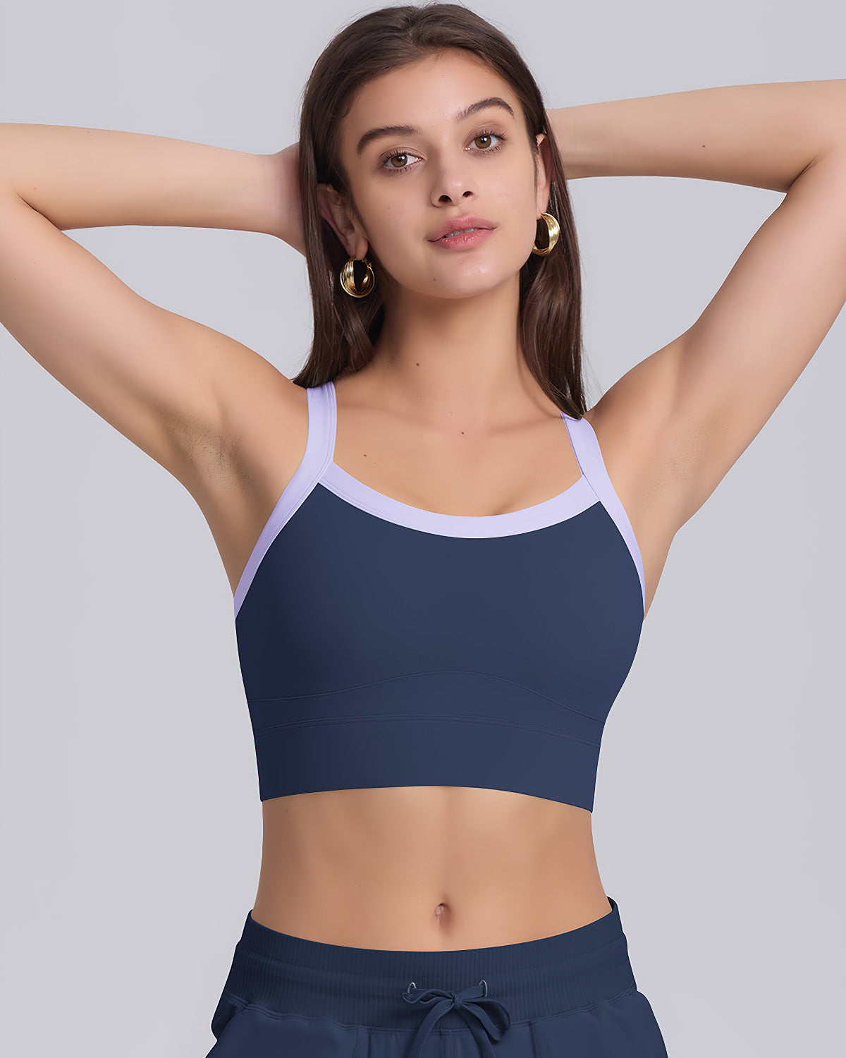 Beatrix Sports Bra - Navy